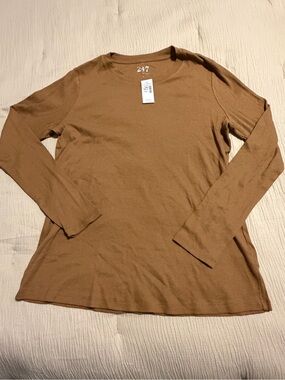 Maurices Women's Long-Sleeve Crewneck Top